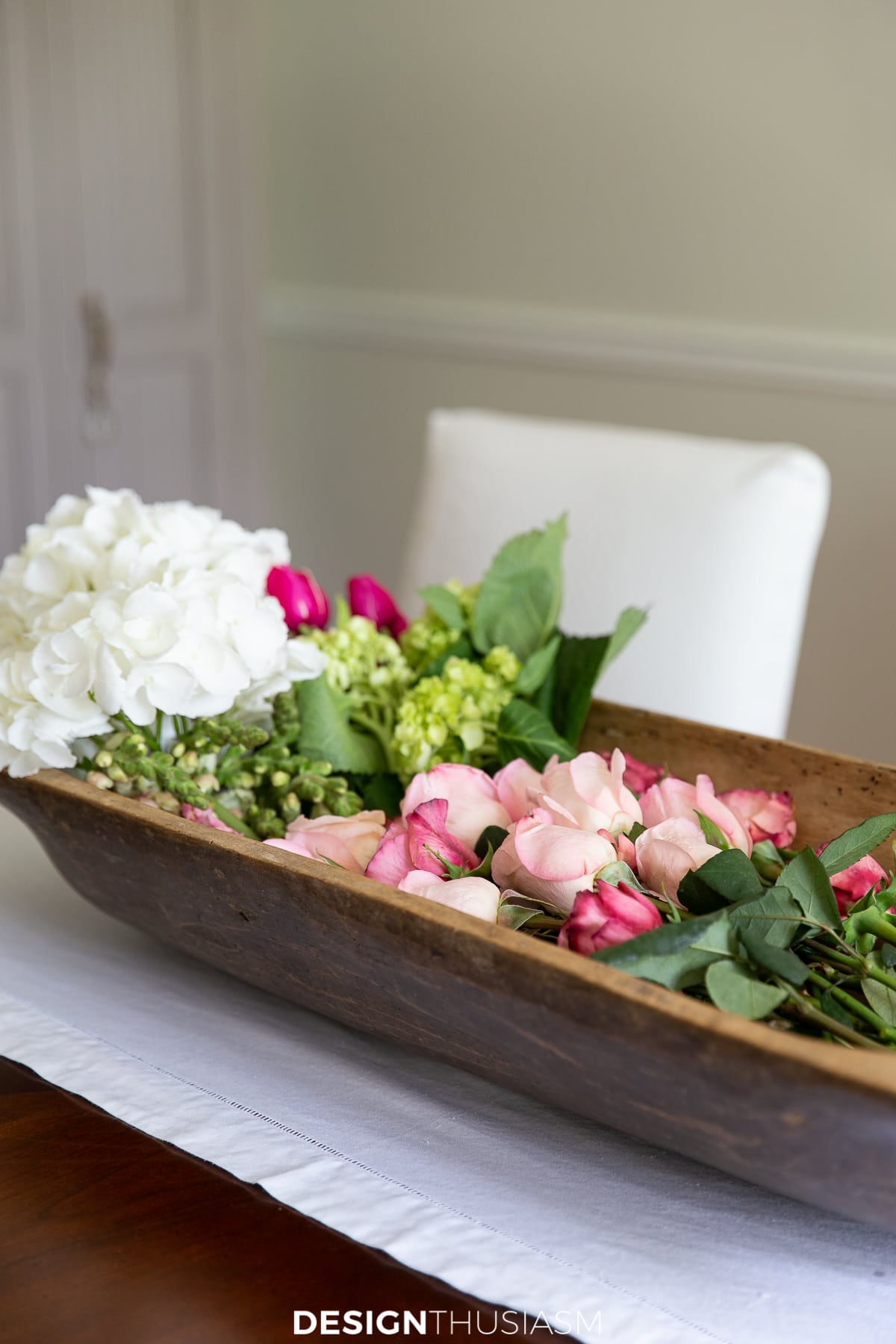 are you overdecorating the dining table