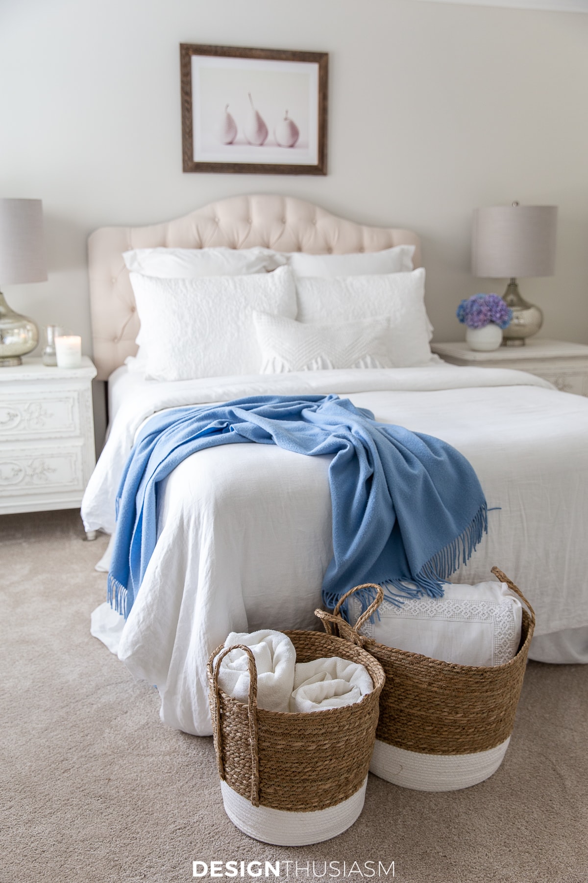 Welcoming overnight guests guest bedding