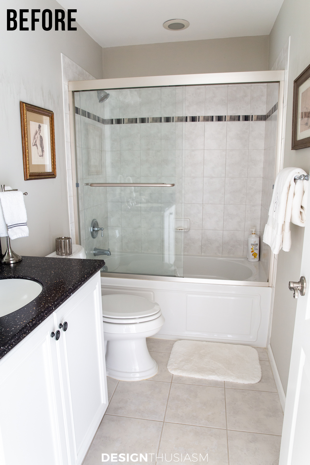Small Bath Remodel before