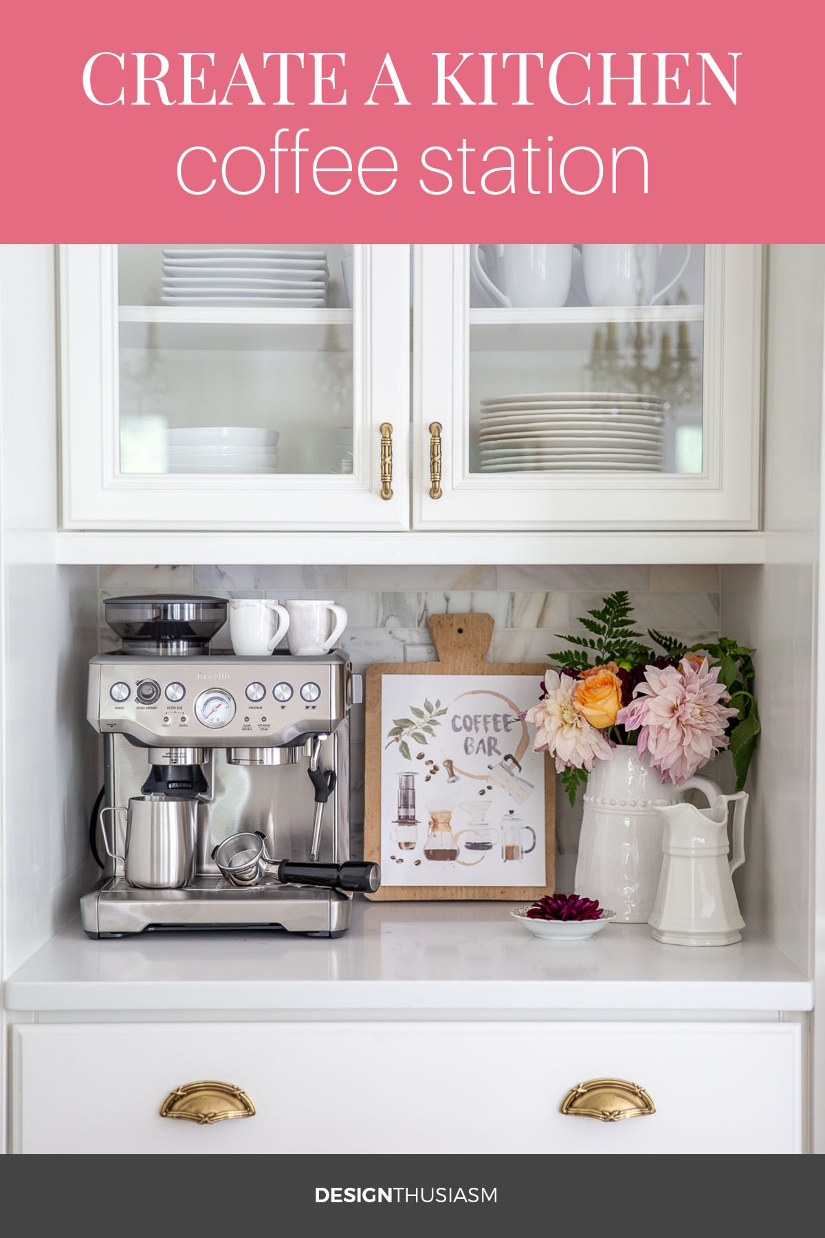 Premium kitchen coffee station