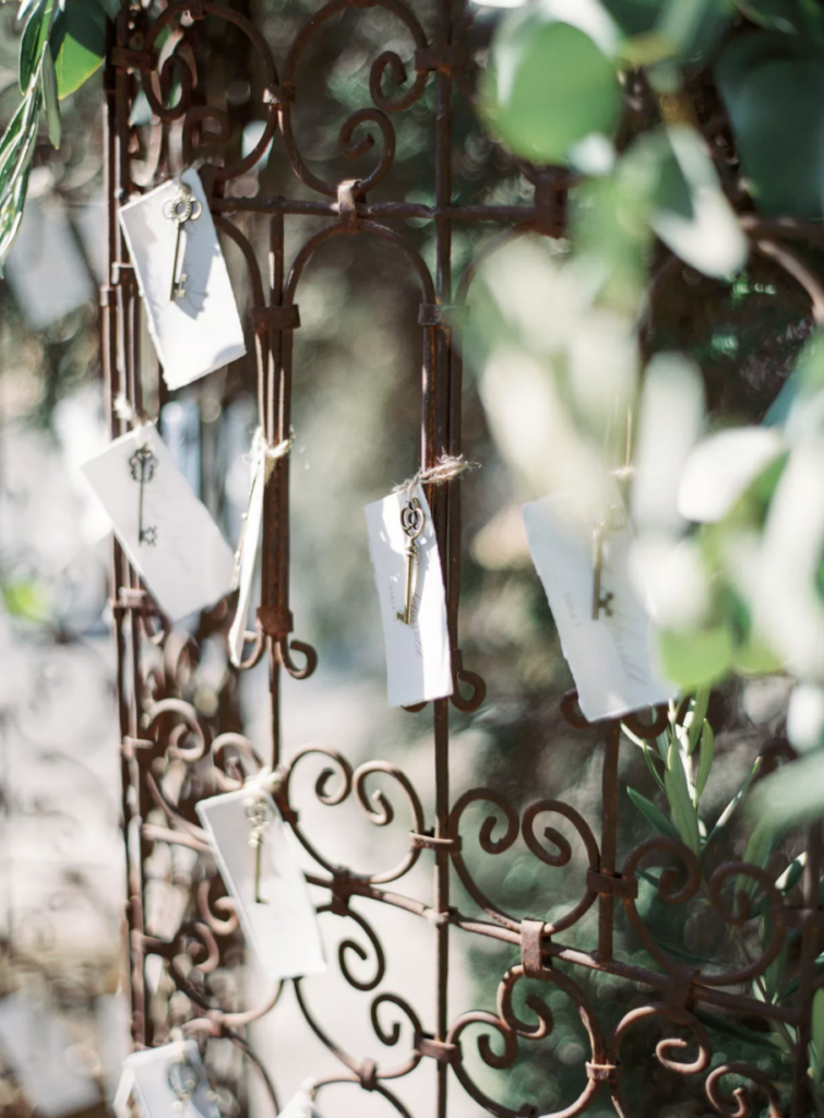 French-Inspired Wedding Details
