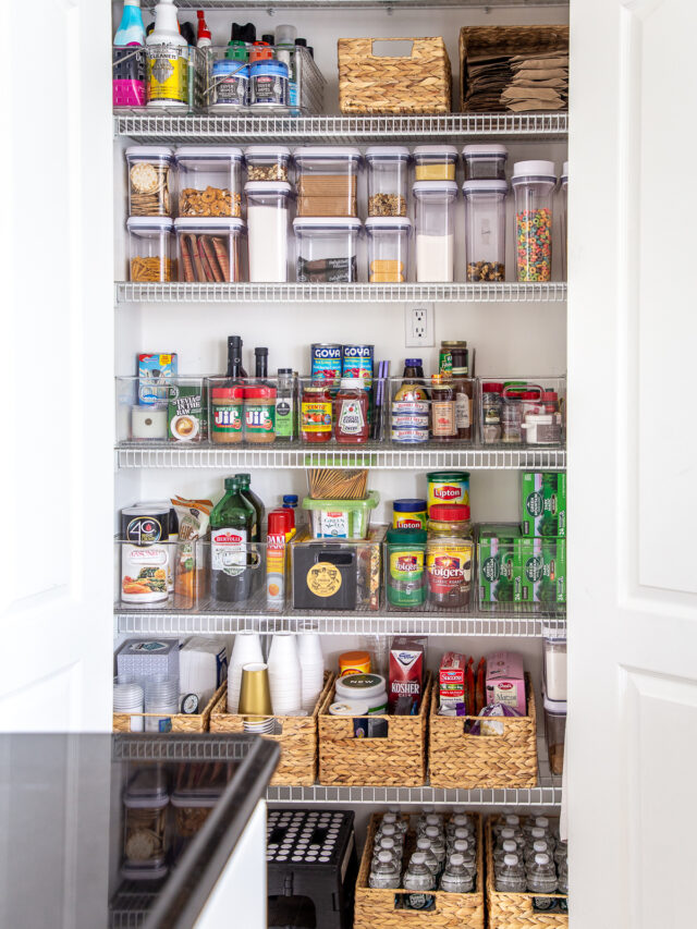 Ultimate Kitchen Pantry Organization