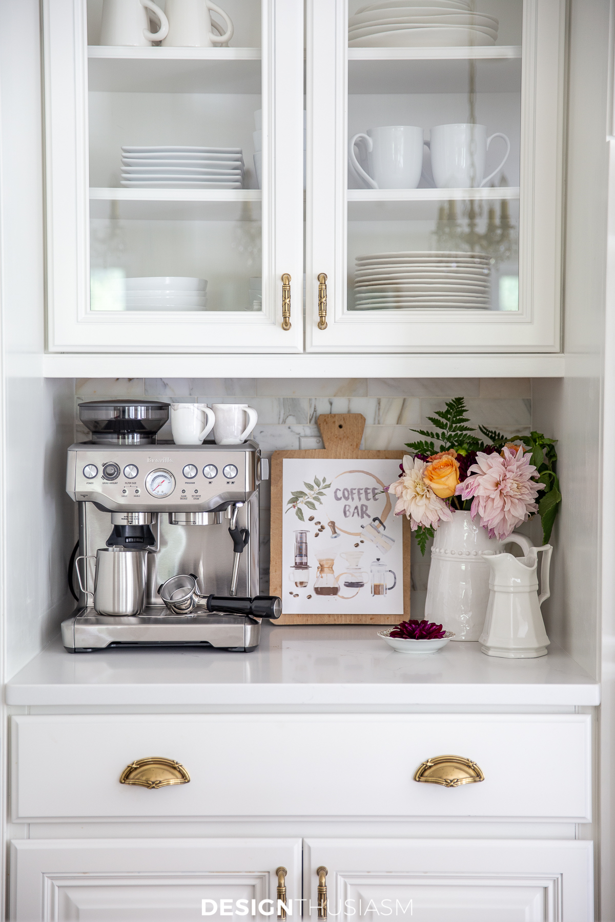 kitchen coffee station