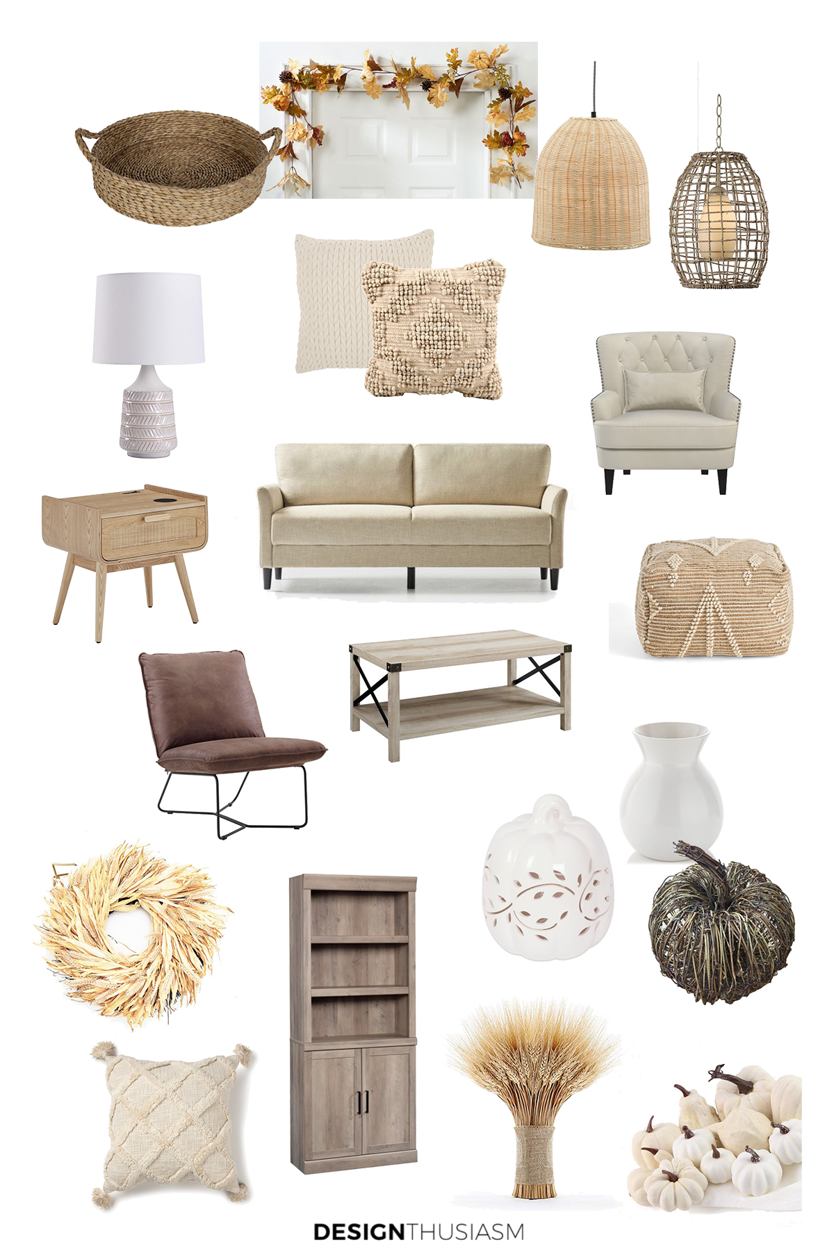 Walmart fall decor for less