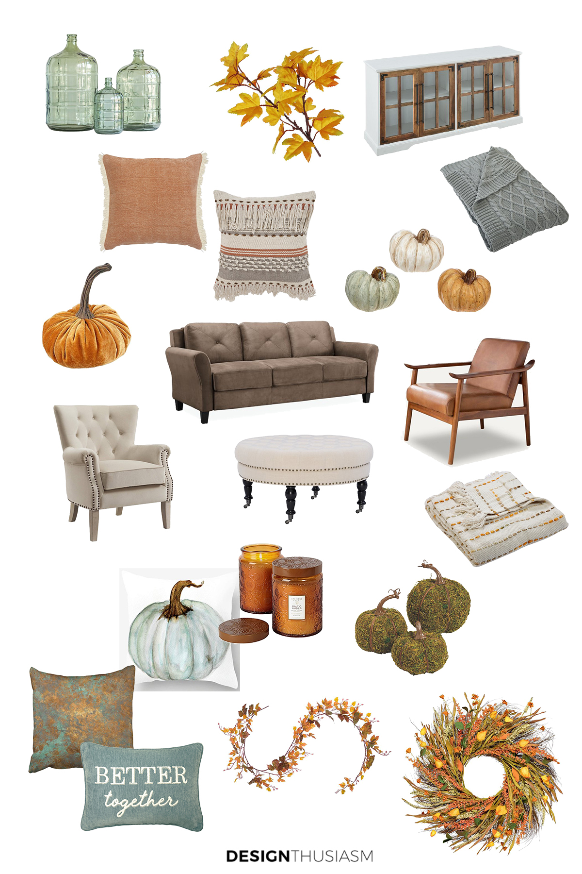 Walmart fall decor for less