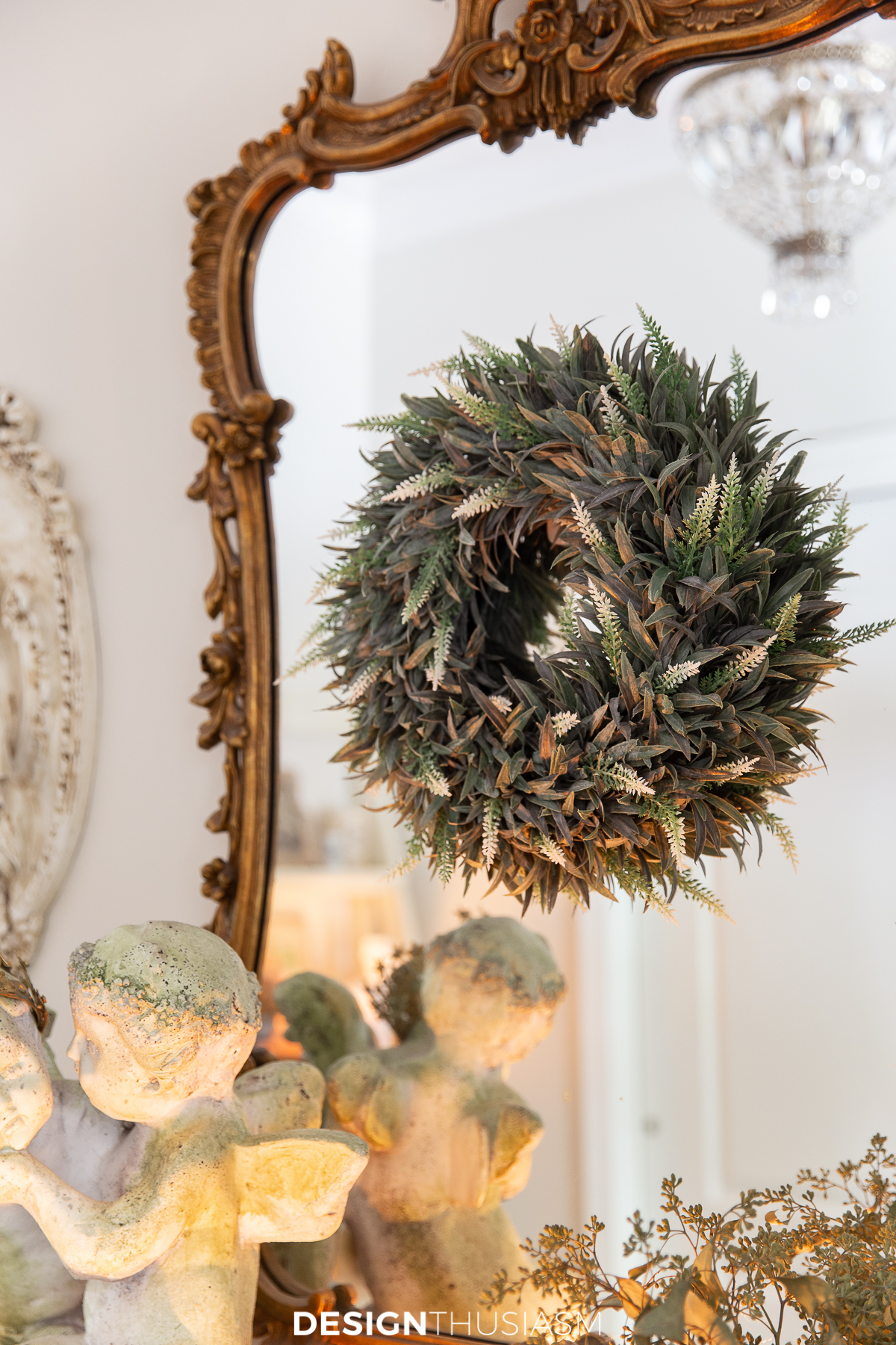 fall entryway wreath