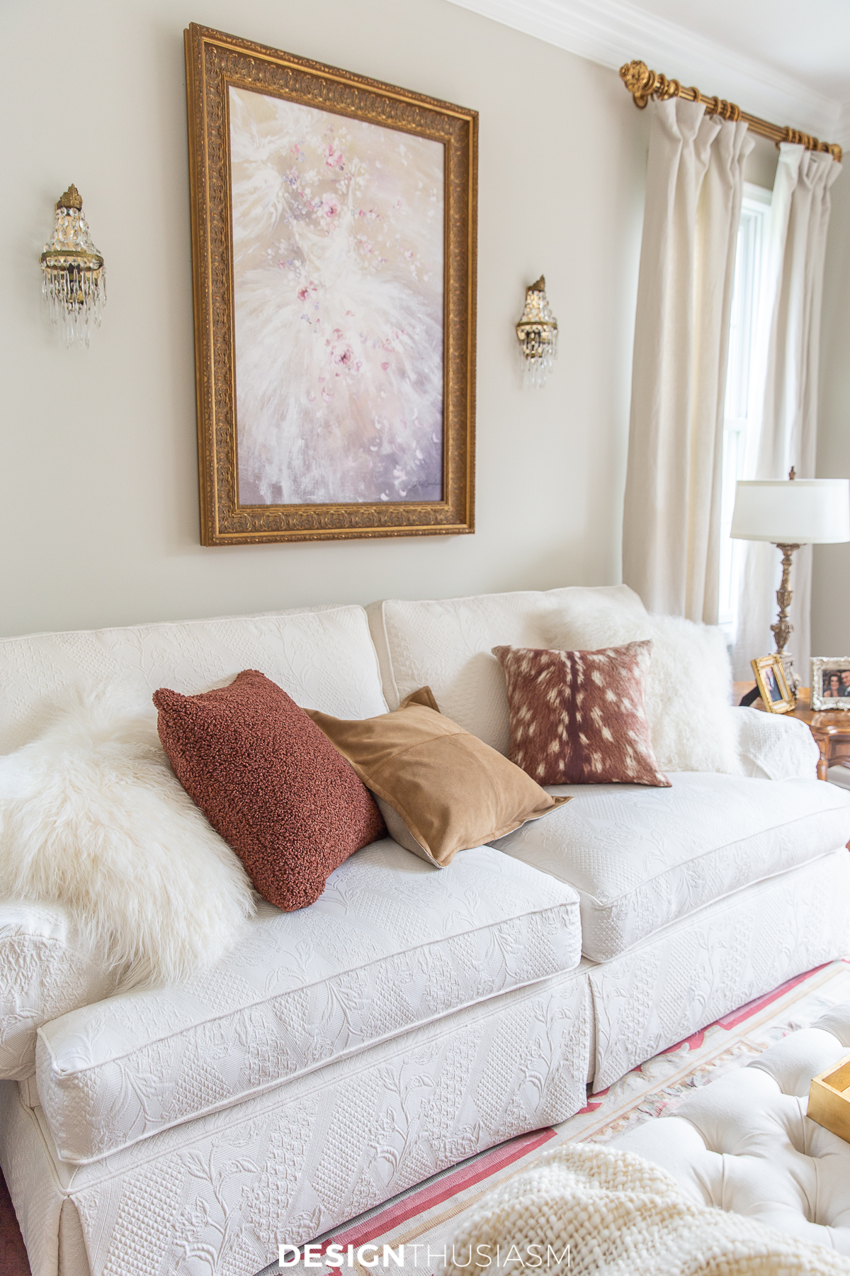 fall living room pillows