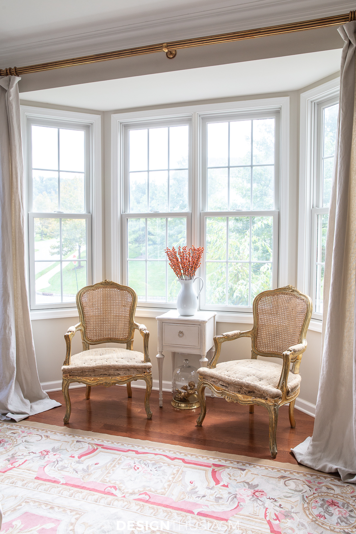 fall living room decor