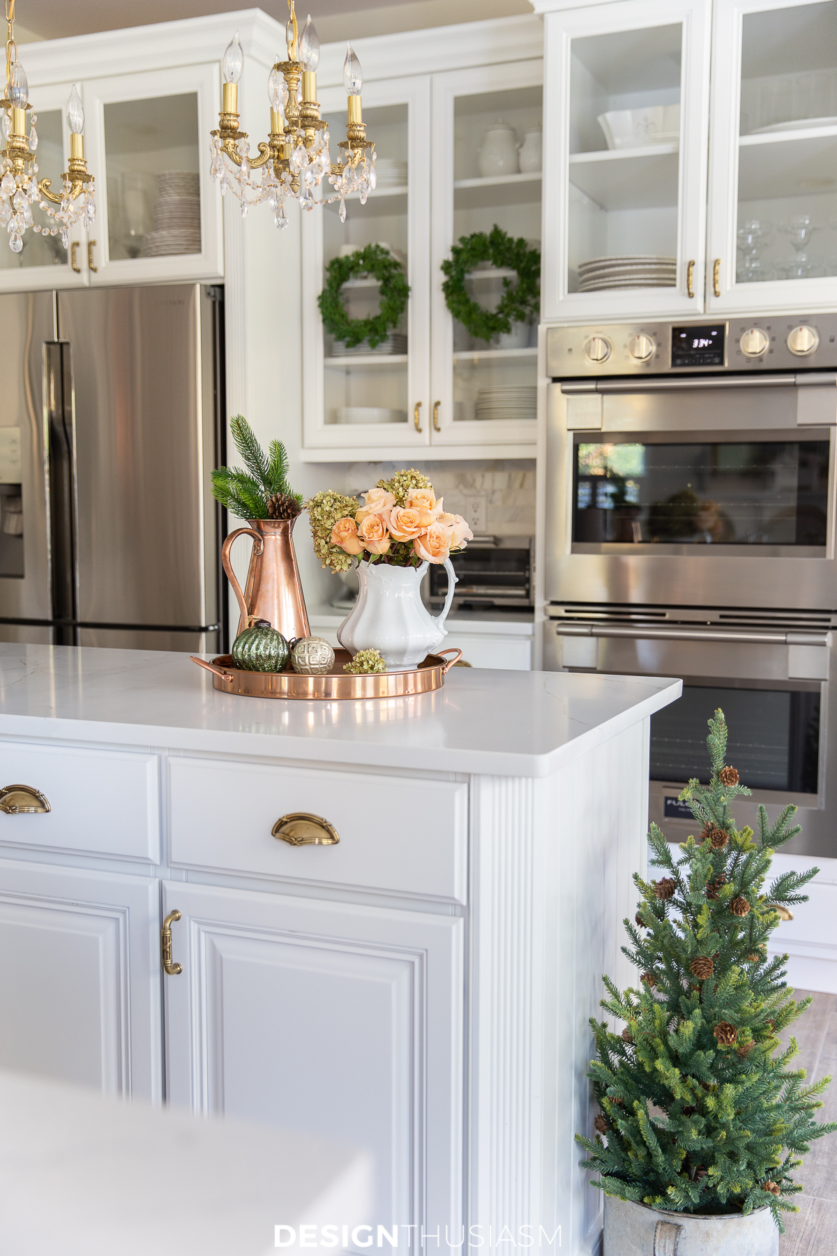 Christmas kitchen decor