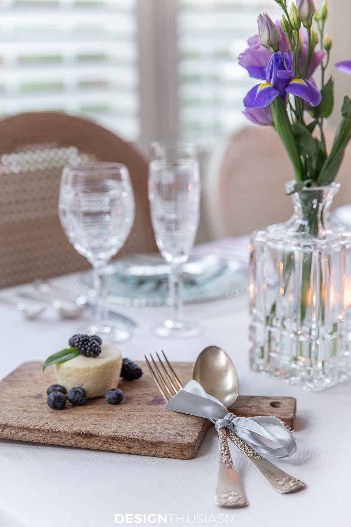 dinner party table decorations