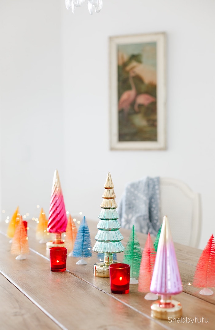 Shabbyfufu - A Nostalgic Holiday Home Table Setting