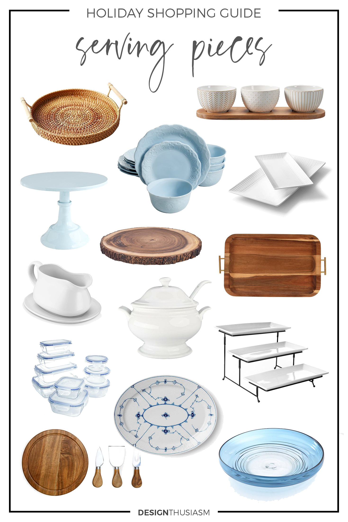 holiday kitchen serveware