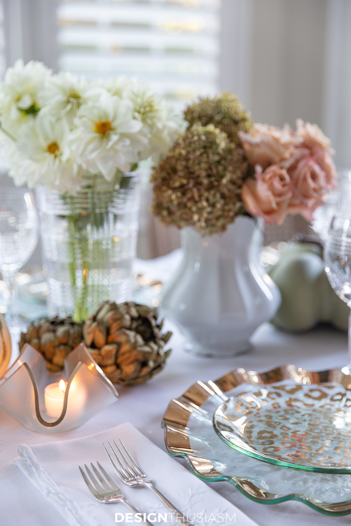 Thanksgiving table setting