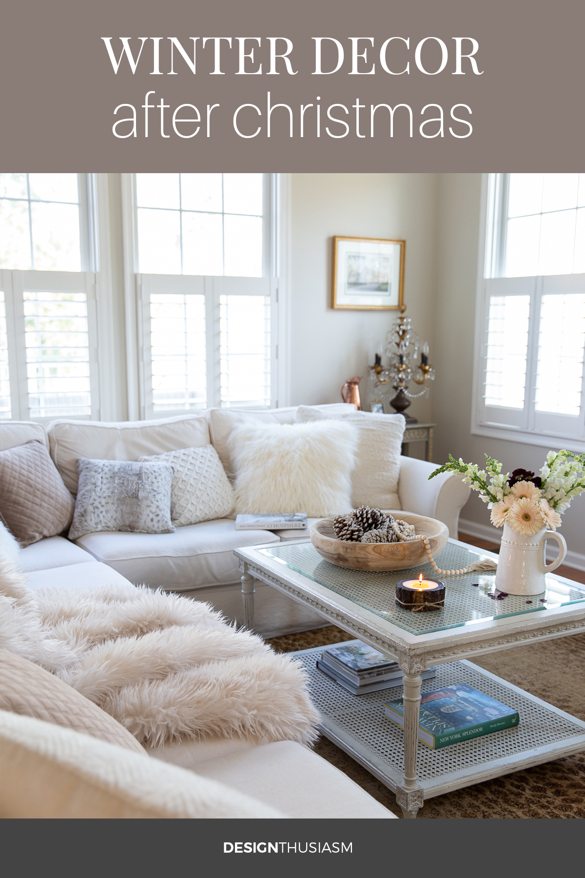 winter decor after christmas