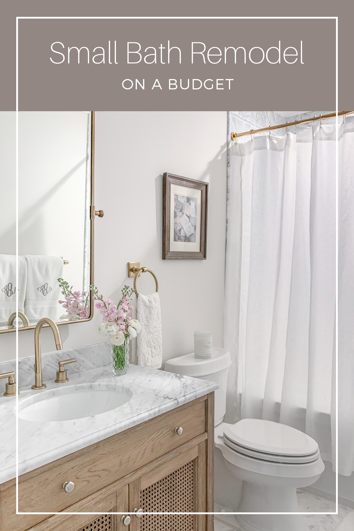 Small Bathroom Remodel on a Budget