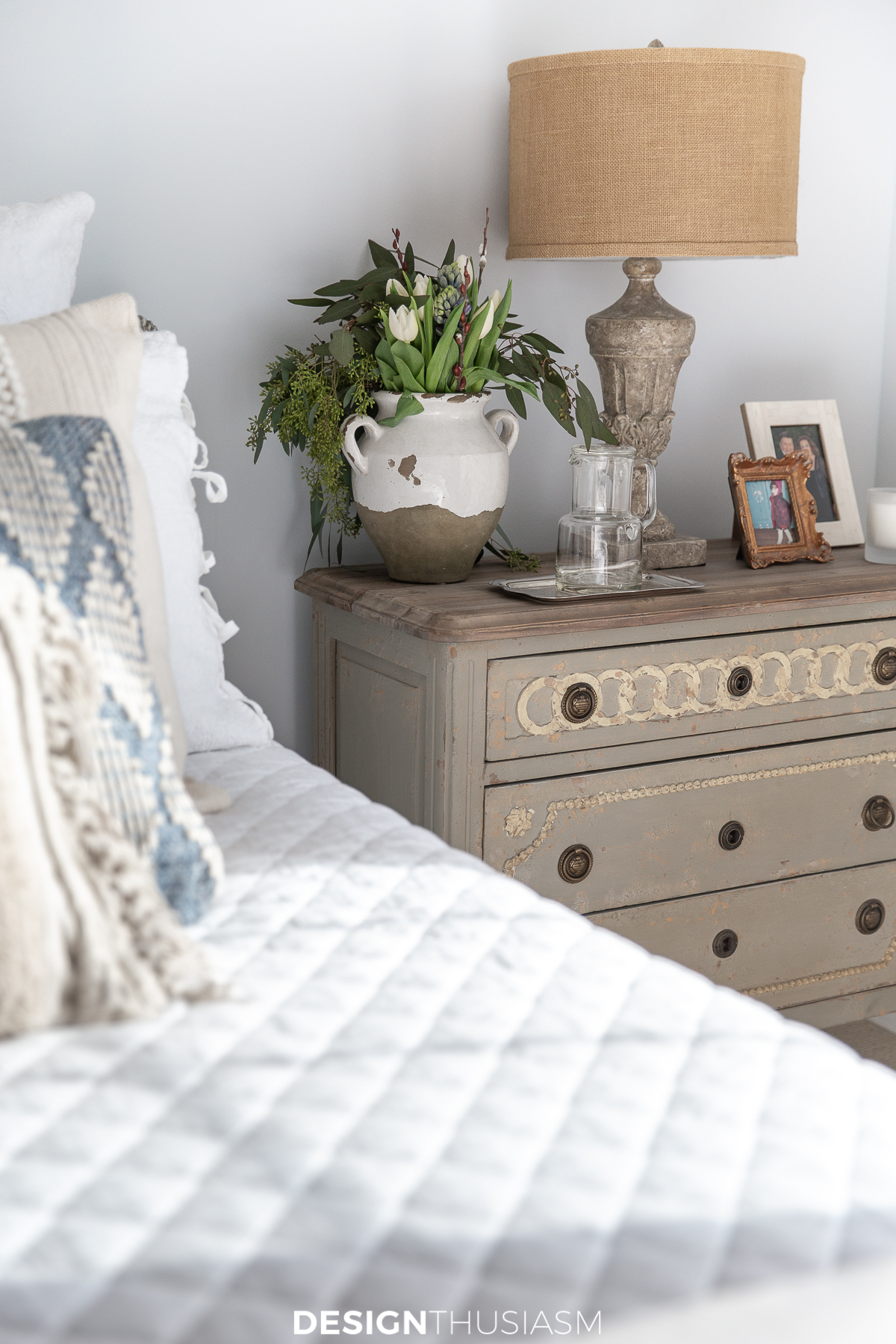peaceful blue bedroom ideas