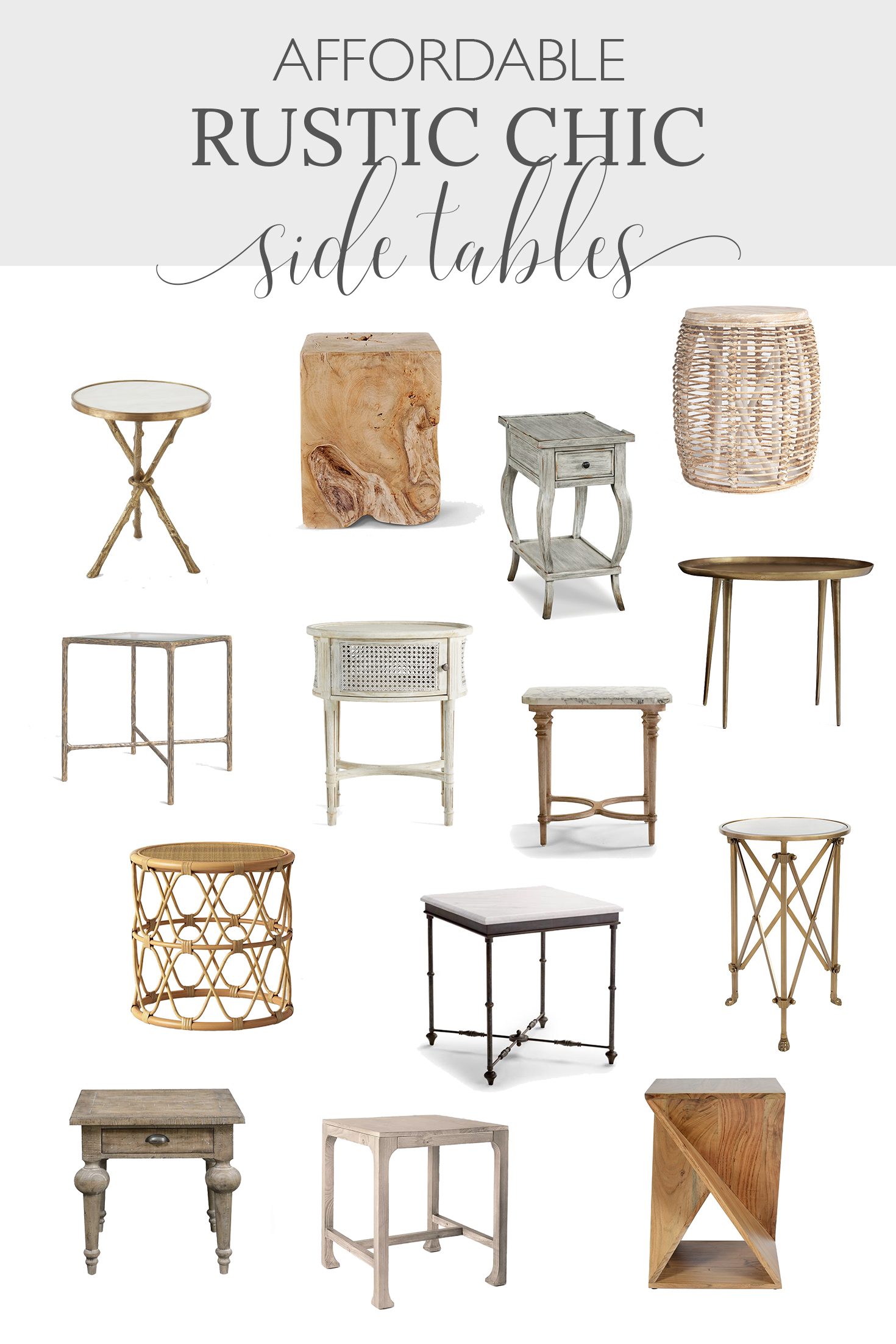 Side tables and end tables