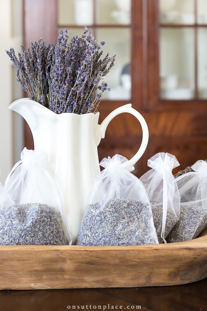 DIY Lavender Sachets from On Sutton Place