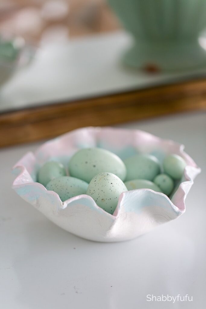 Shabbyfufu - Ruffle Bowl DIY