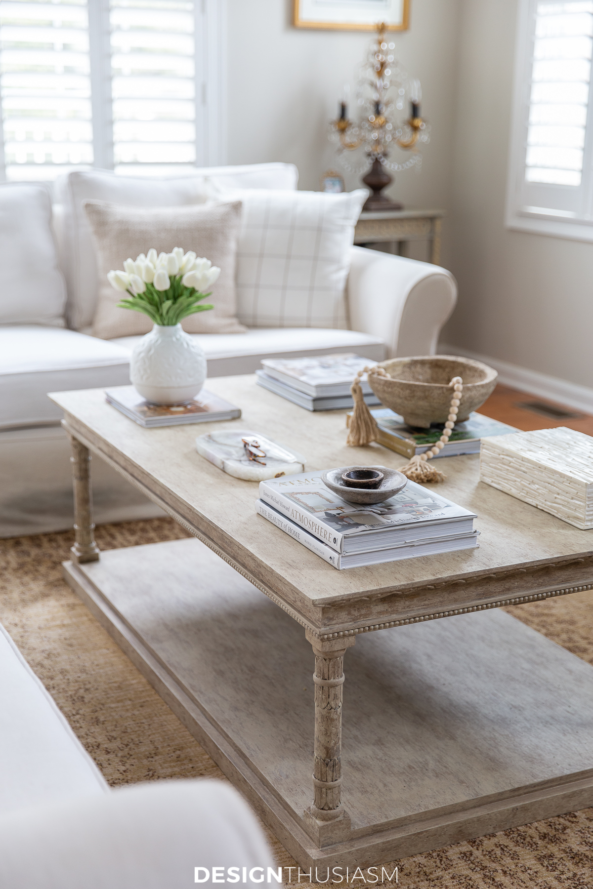 spring decor trends in the family room