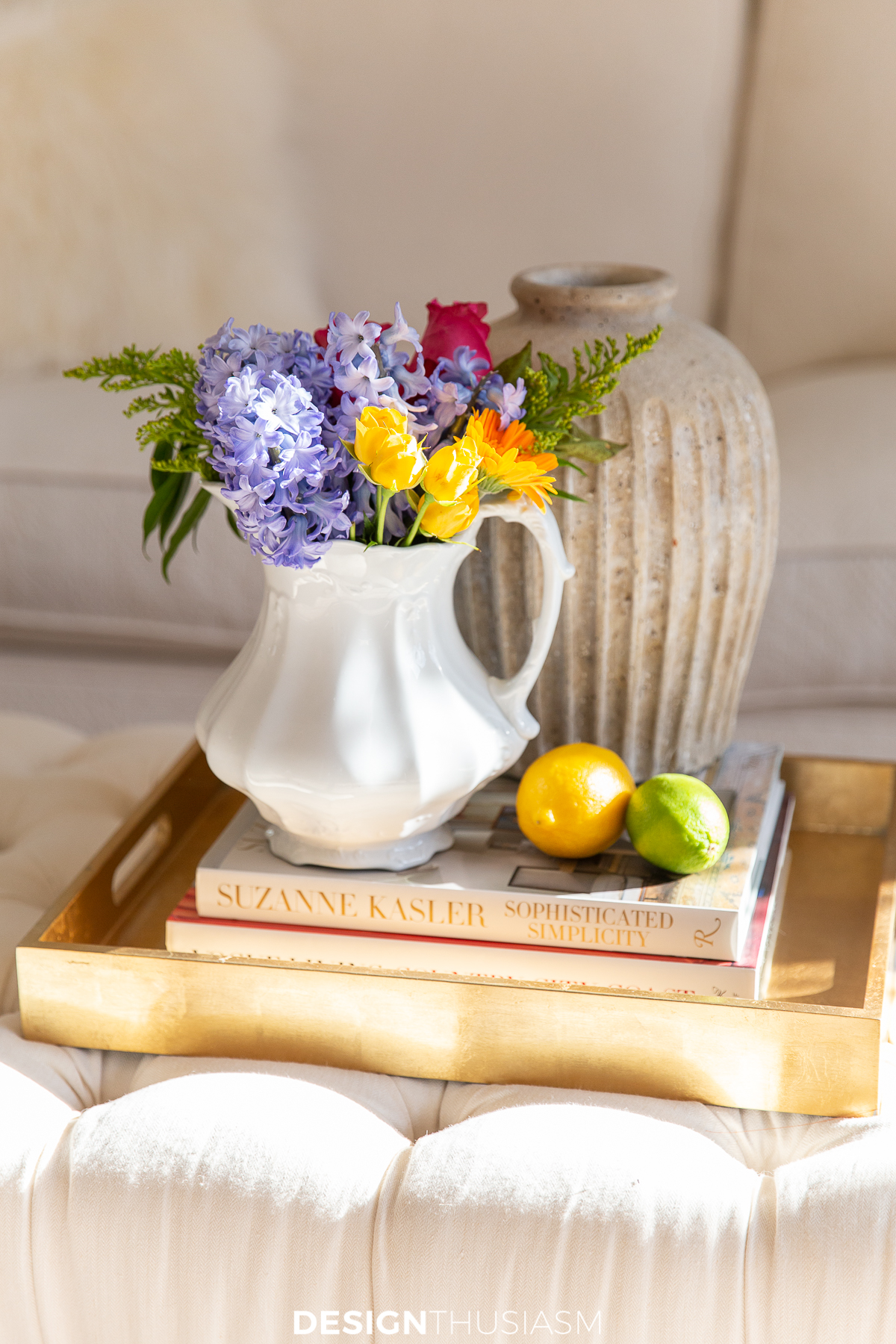 welcoming home with vivid color