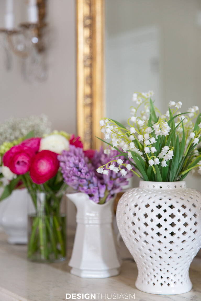 floral spring decor ideas