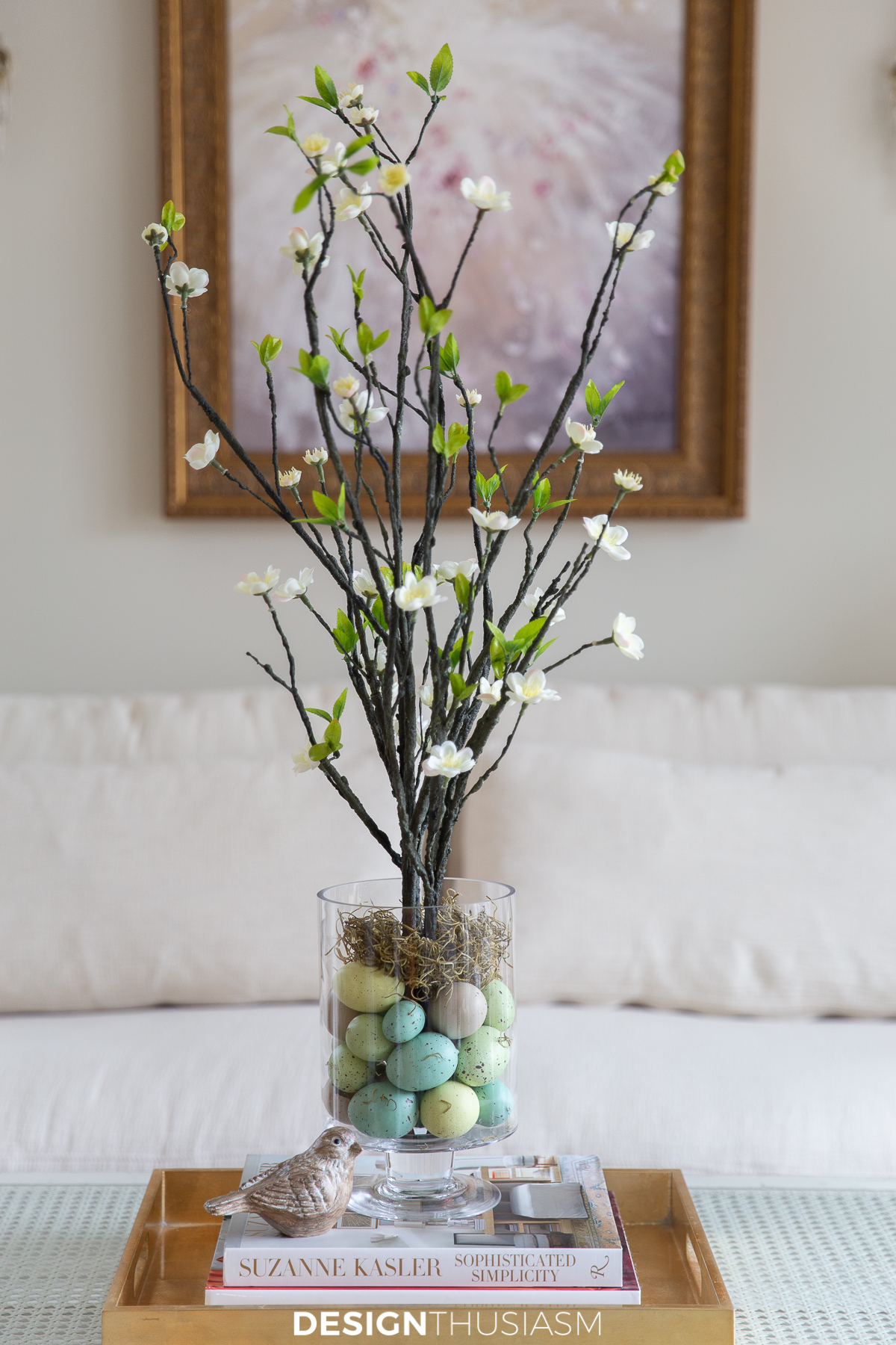 living room spring decor ideas