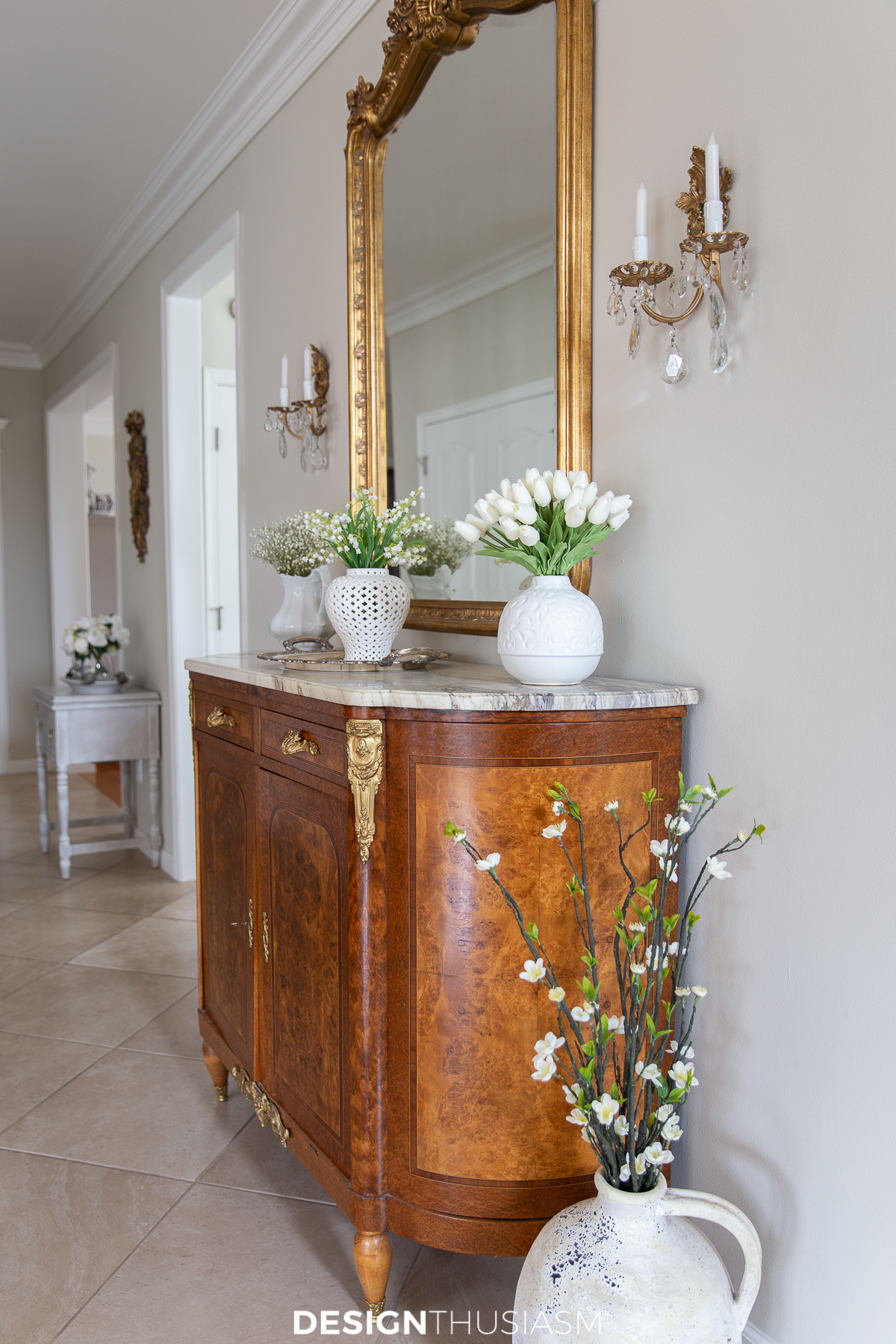 entryway spring decor ideas