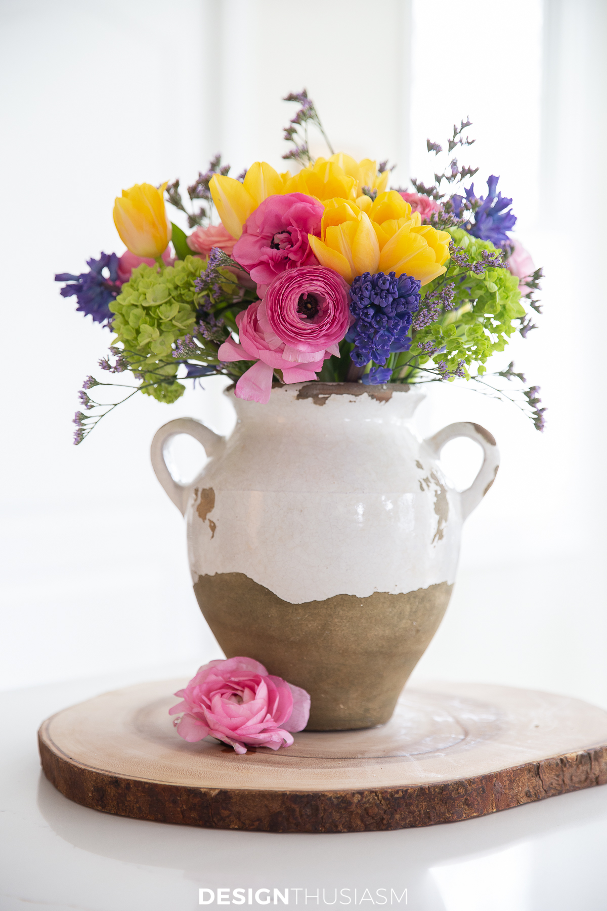 spring floral arrangement