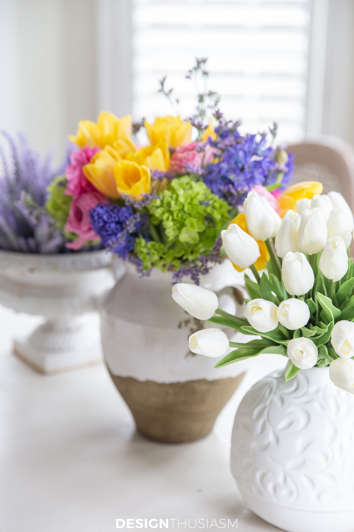 spring floral arrangements