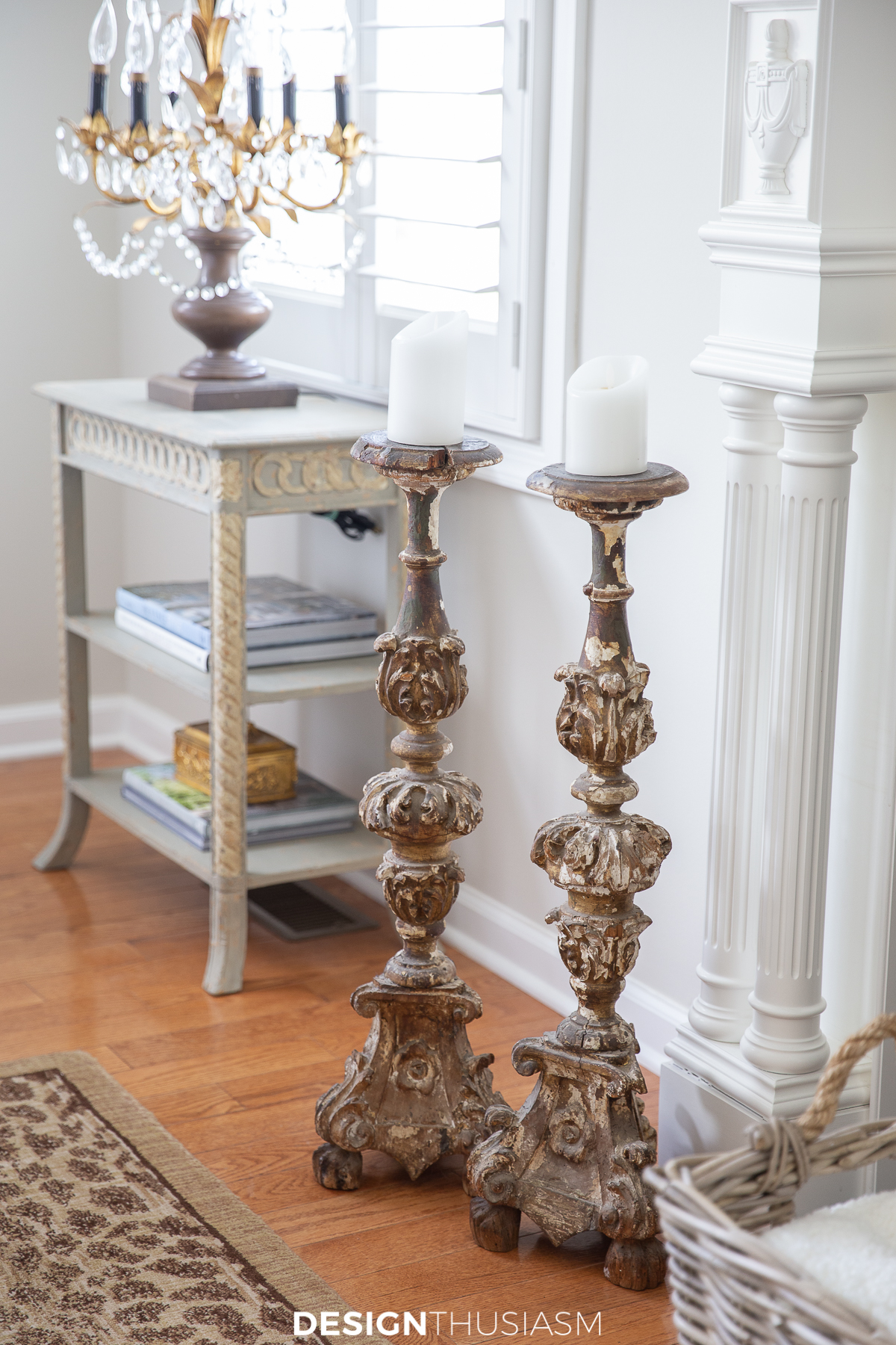 family room candlesticks