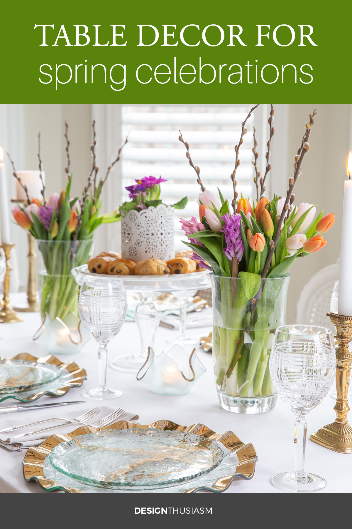 spring celebrations table