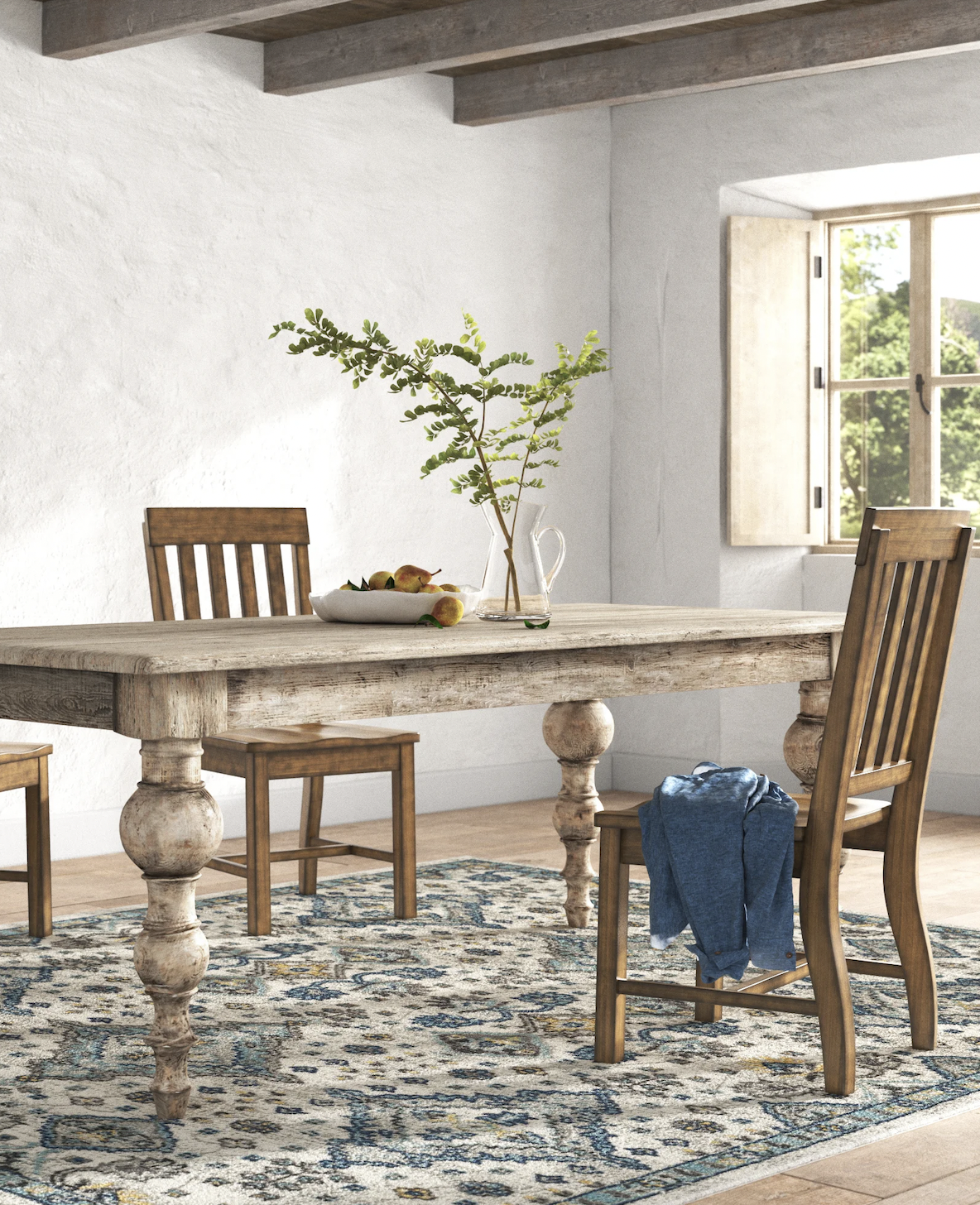 farmhouse dining table