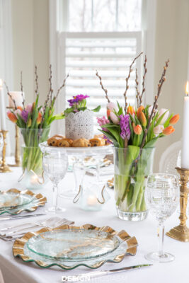 spring celebrations table