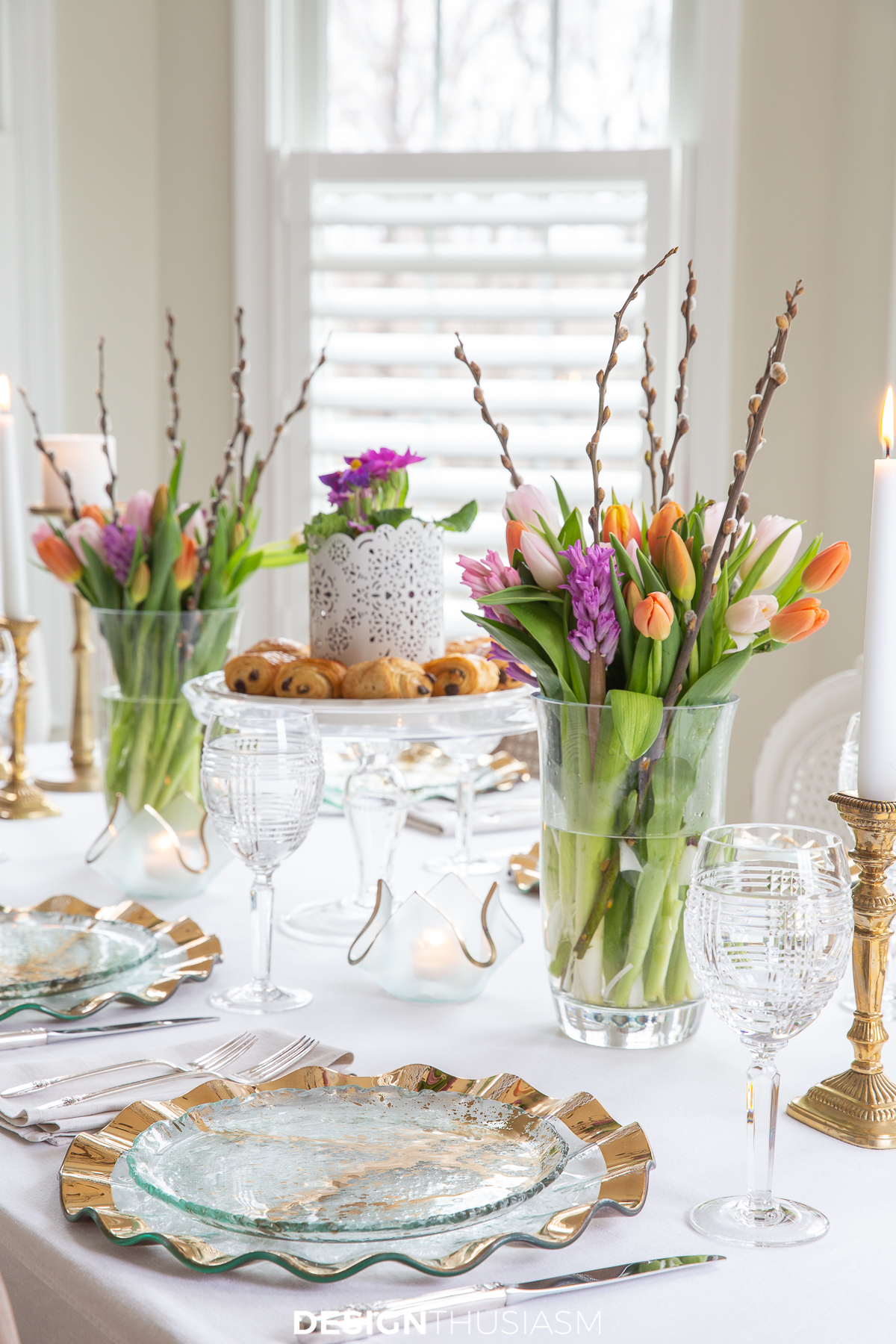 spring celebrations table
