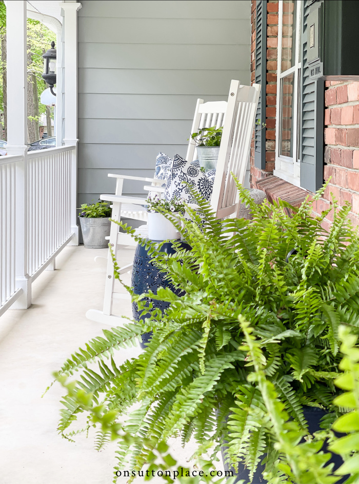 summer front porch ideas on sutton place