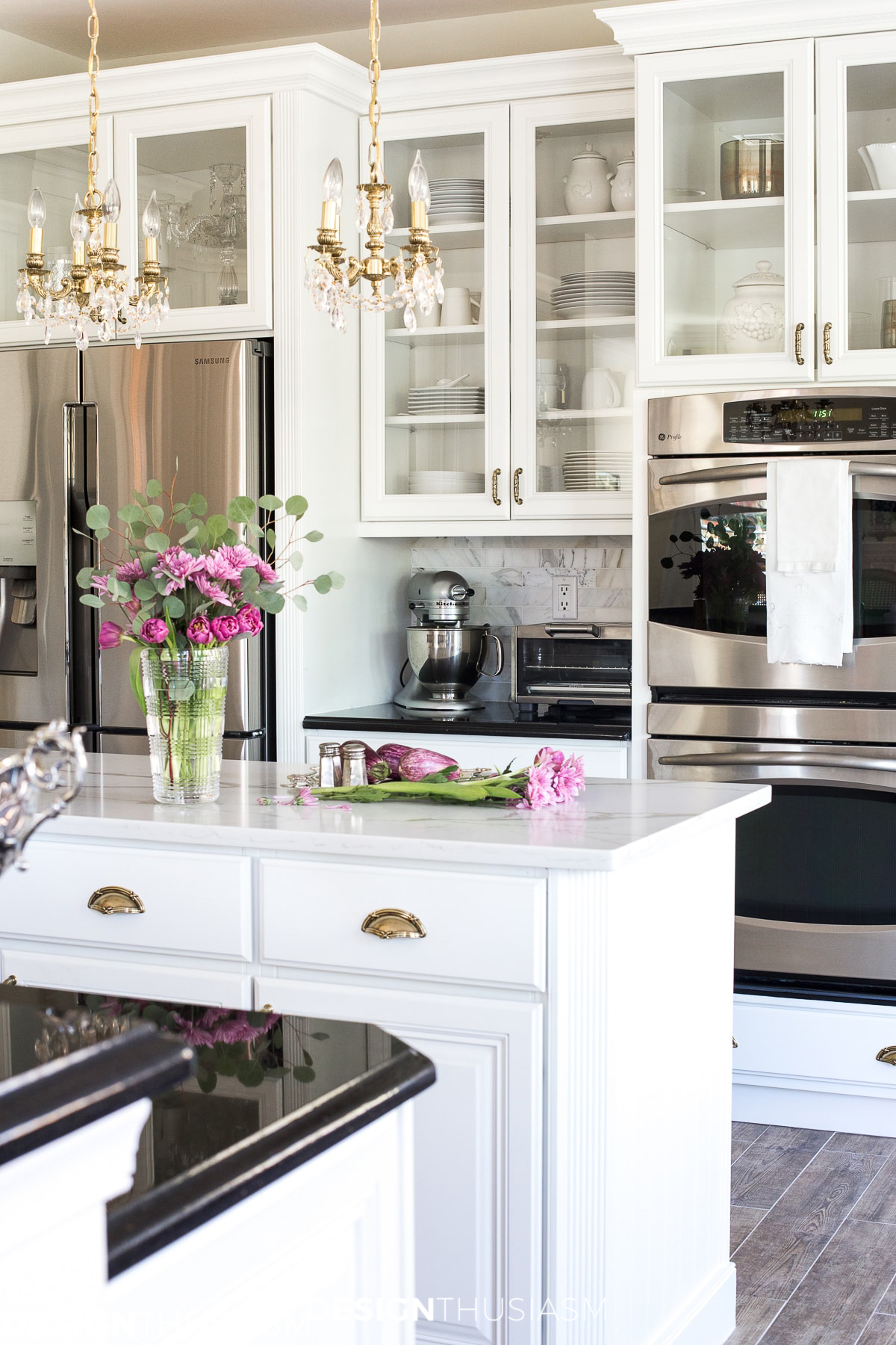 white kitchen remodel