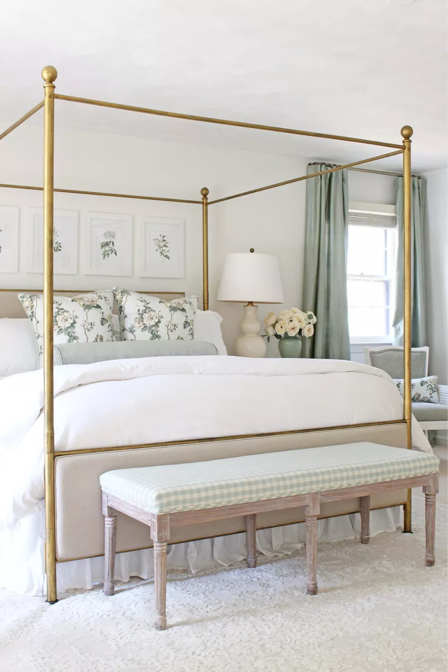 Tuft & Trim master bedroom