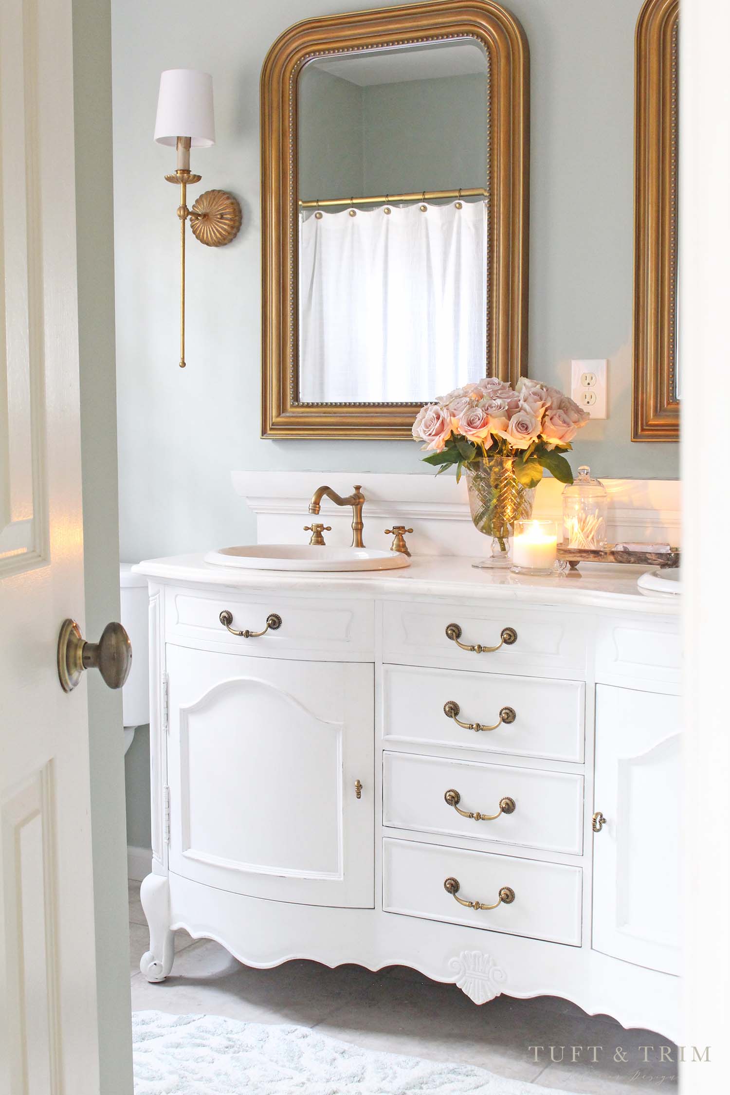 Tuft & Trim master bathroom