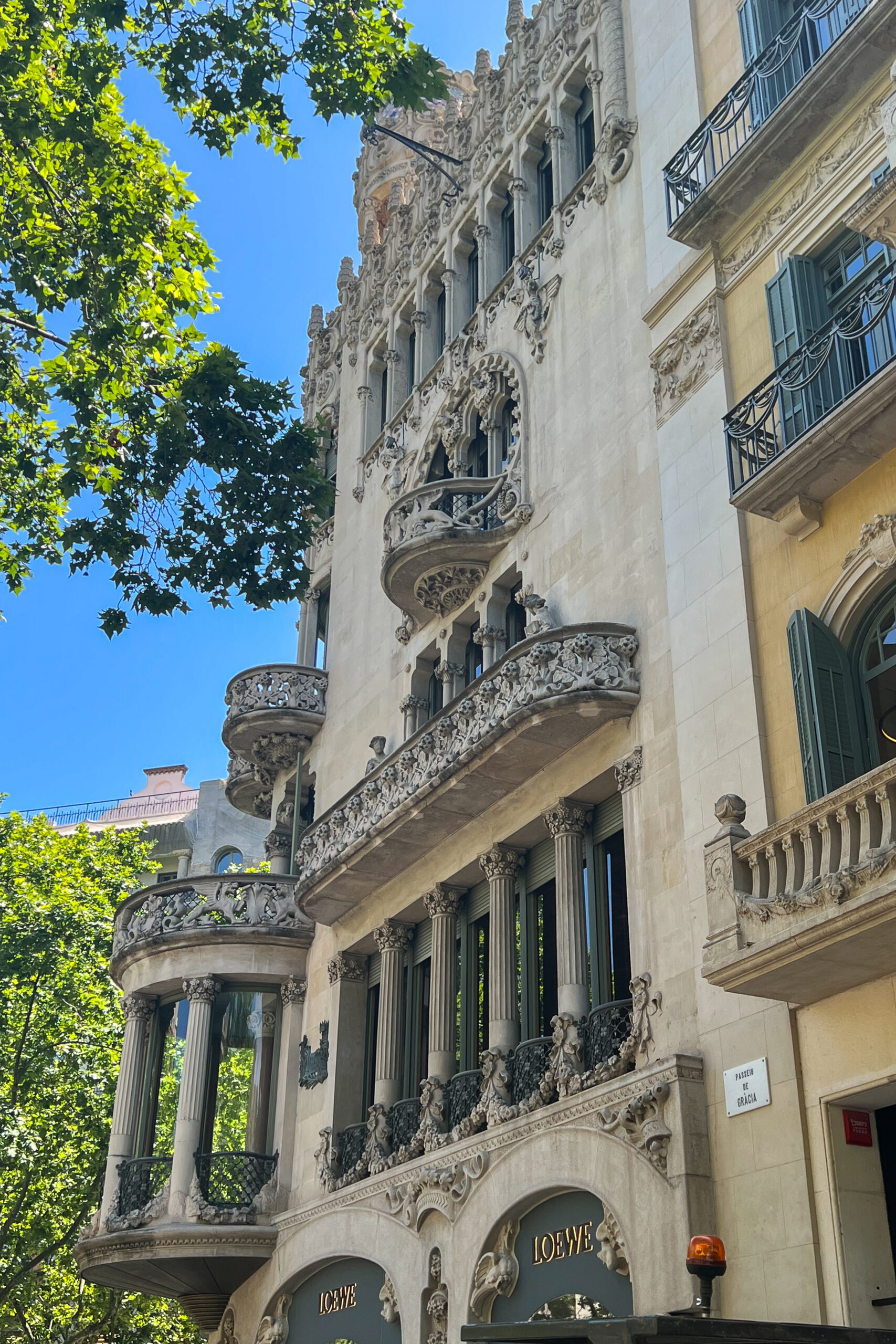 Passeig de Gràcia, Eixample, Barcelona