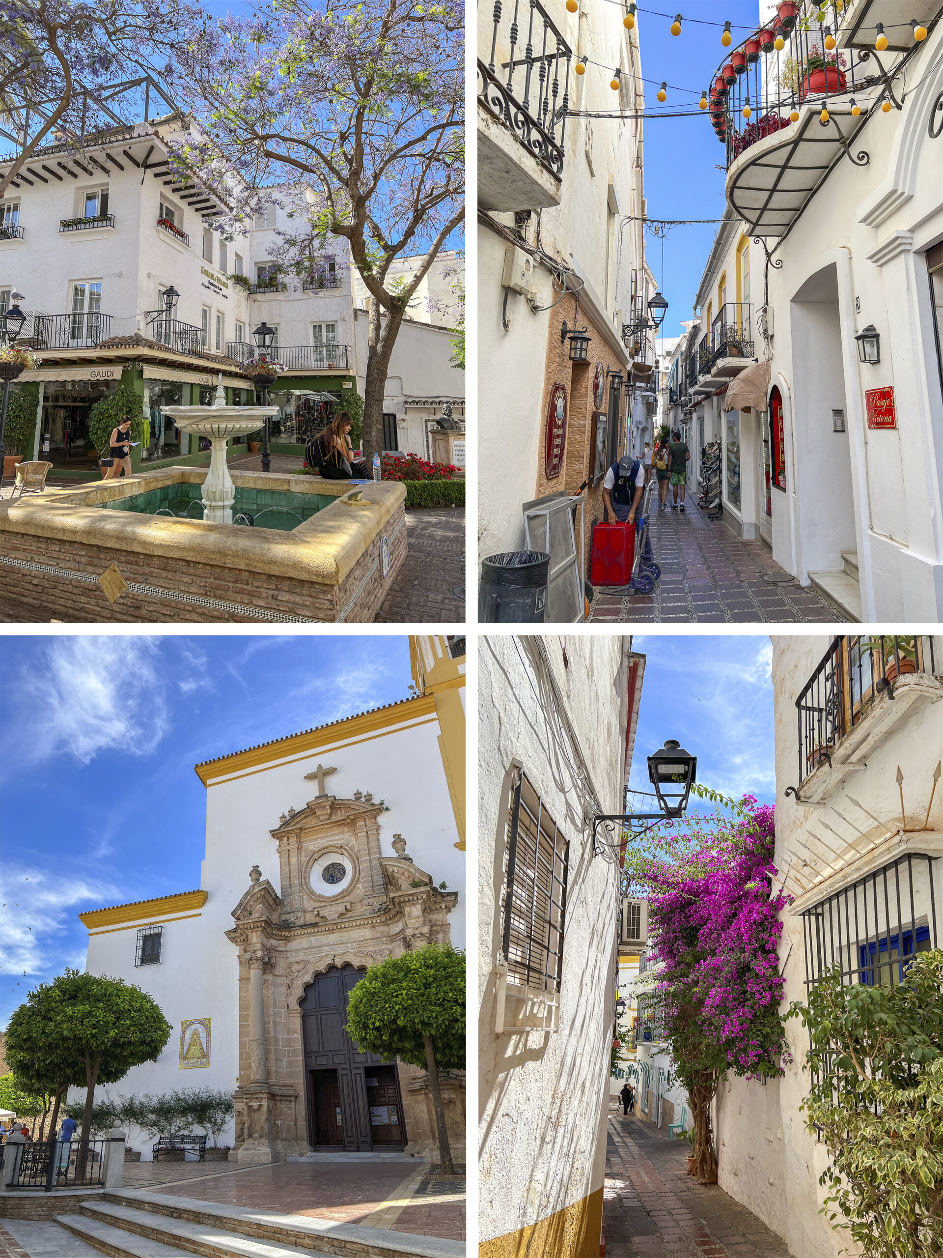 Plaza de los Naranjos, Marbella Old Town, Spain