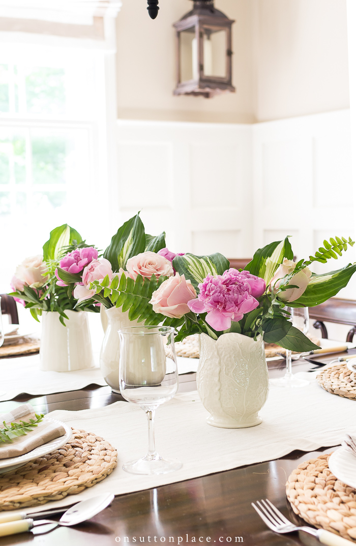 decorating with the rule of 3 on sutton place