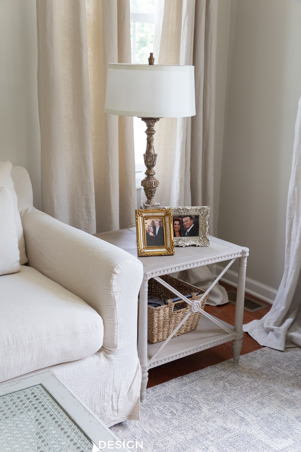 Small living room side table