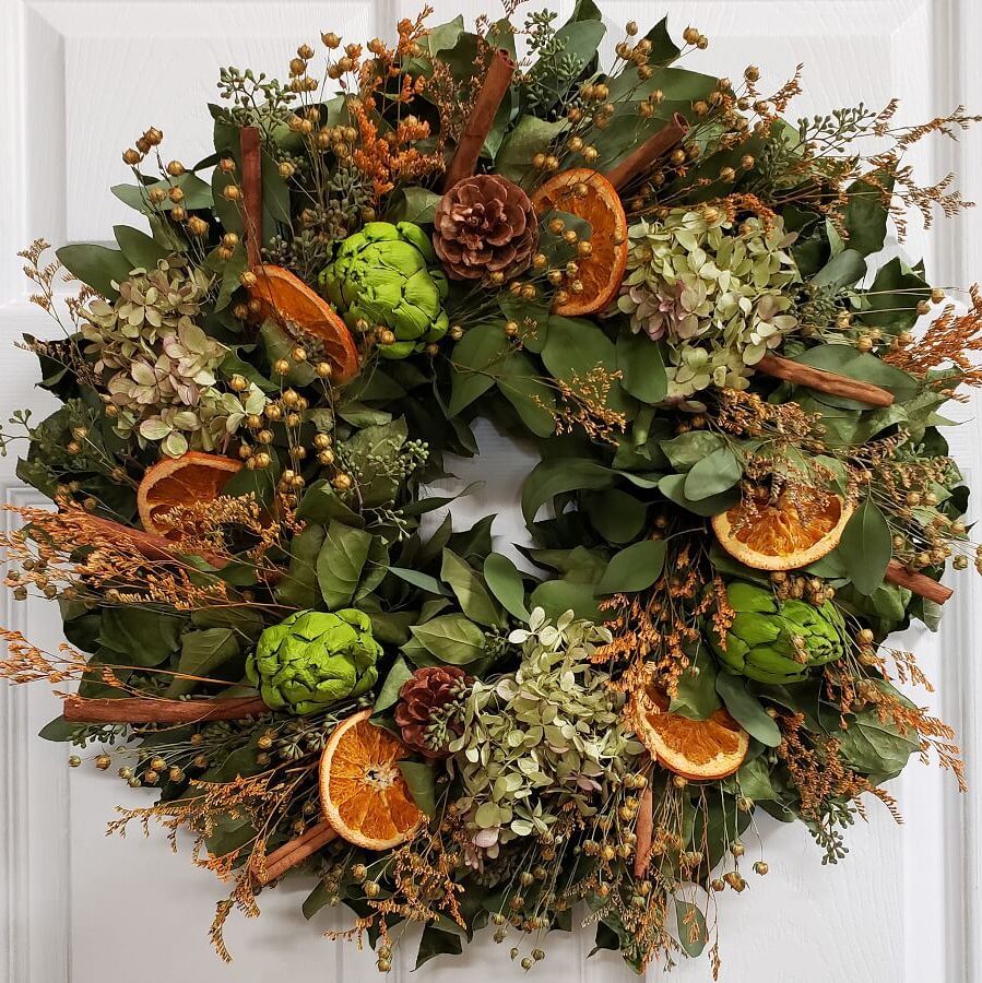 fresh-eucalyptus-mixed-wreath-with-dried-fruit