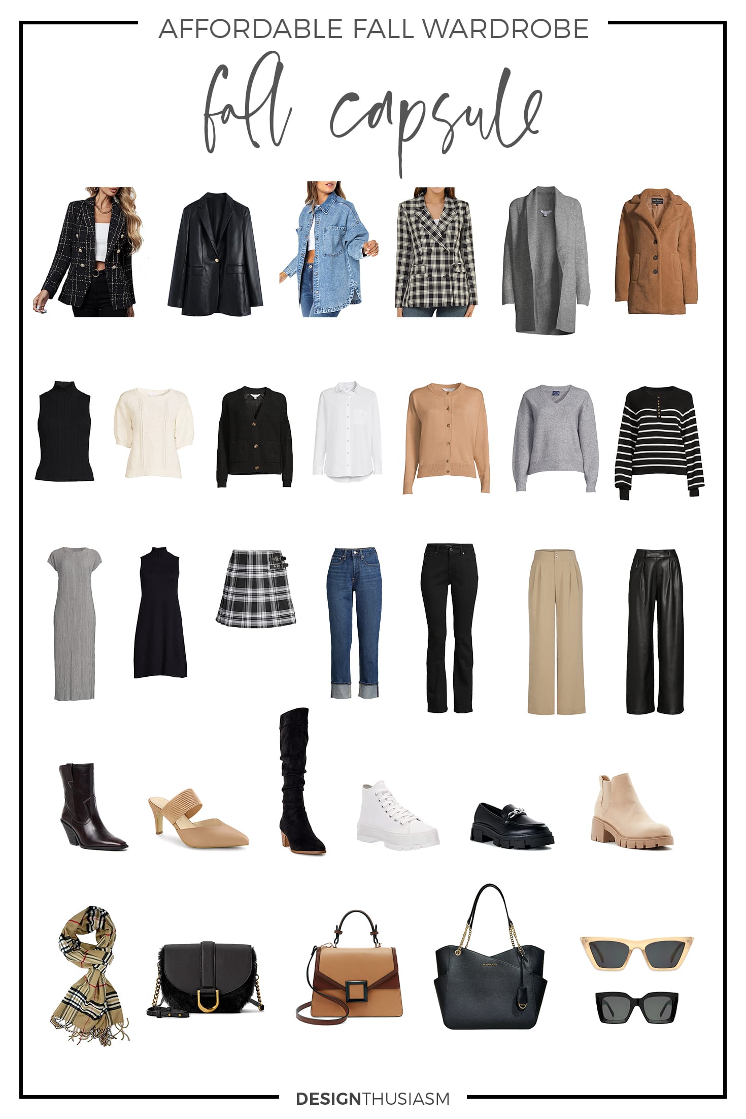 Fall Capsule Wardrobe
