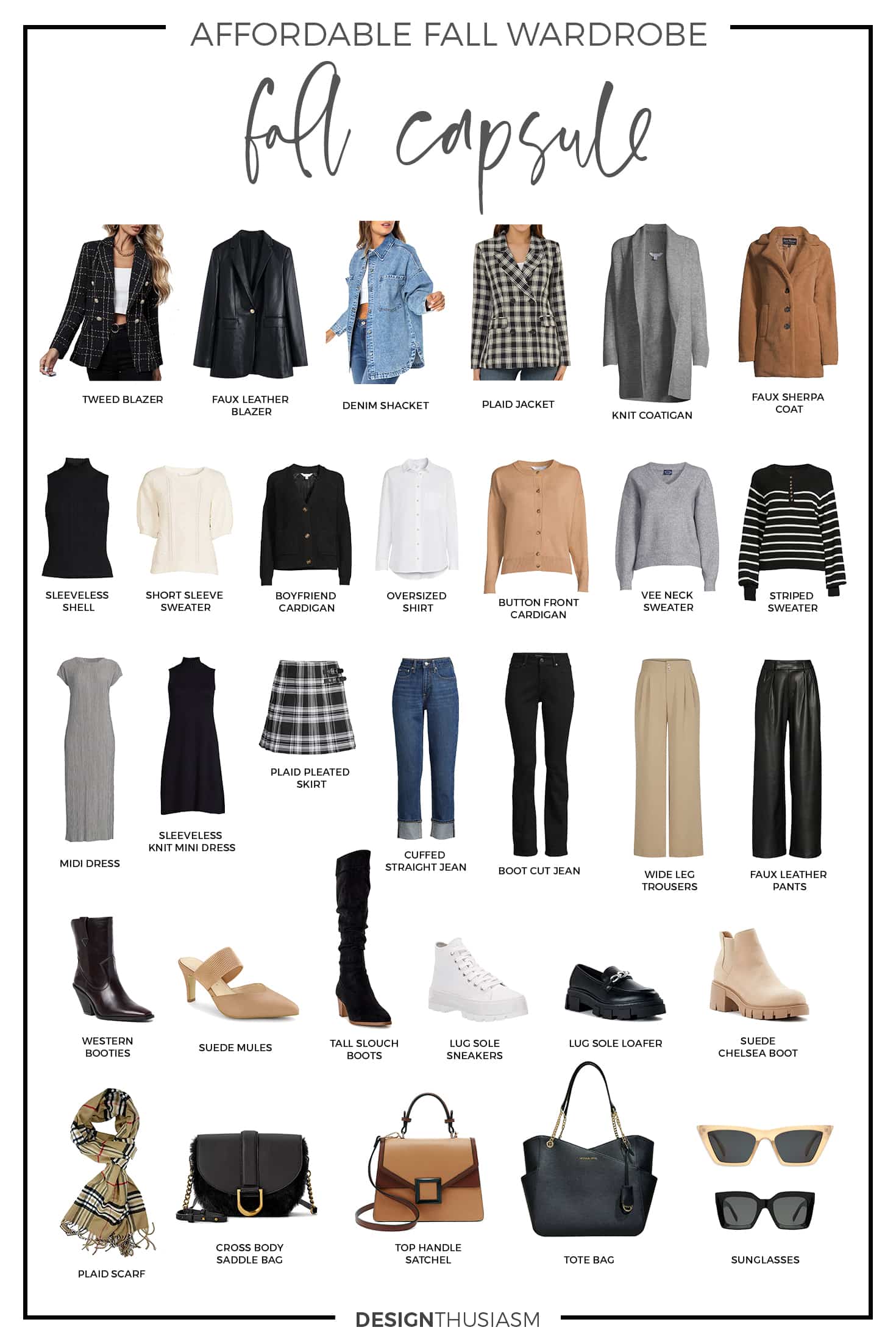 Fall Capsule Wardrobe