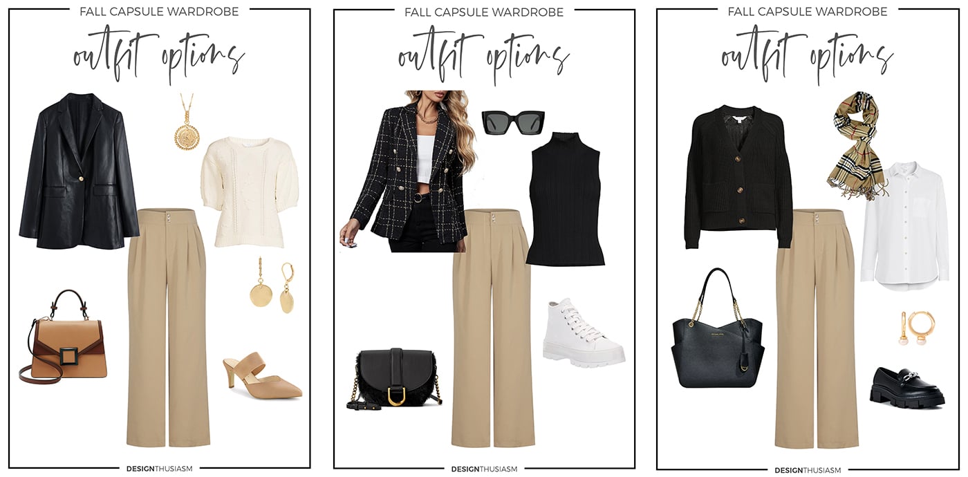 Wide leg trouser