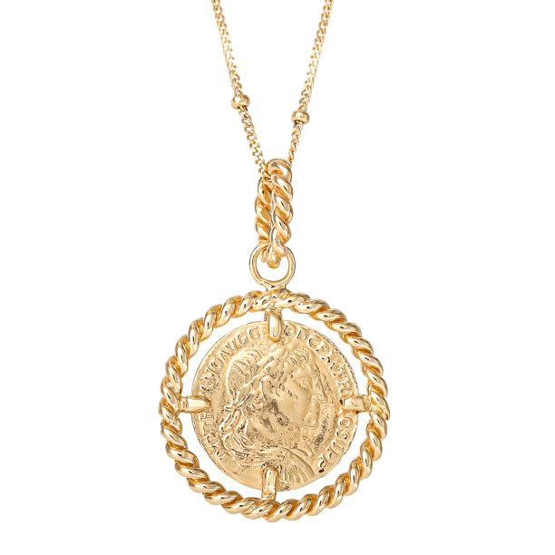 coin necklace