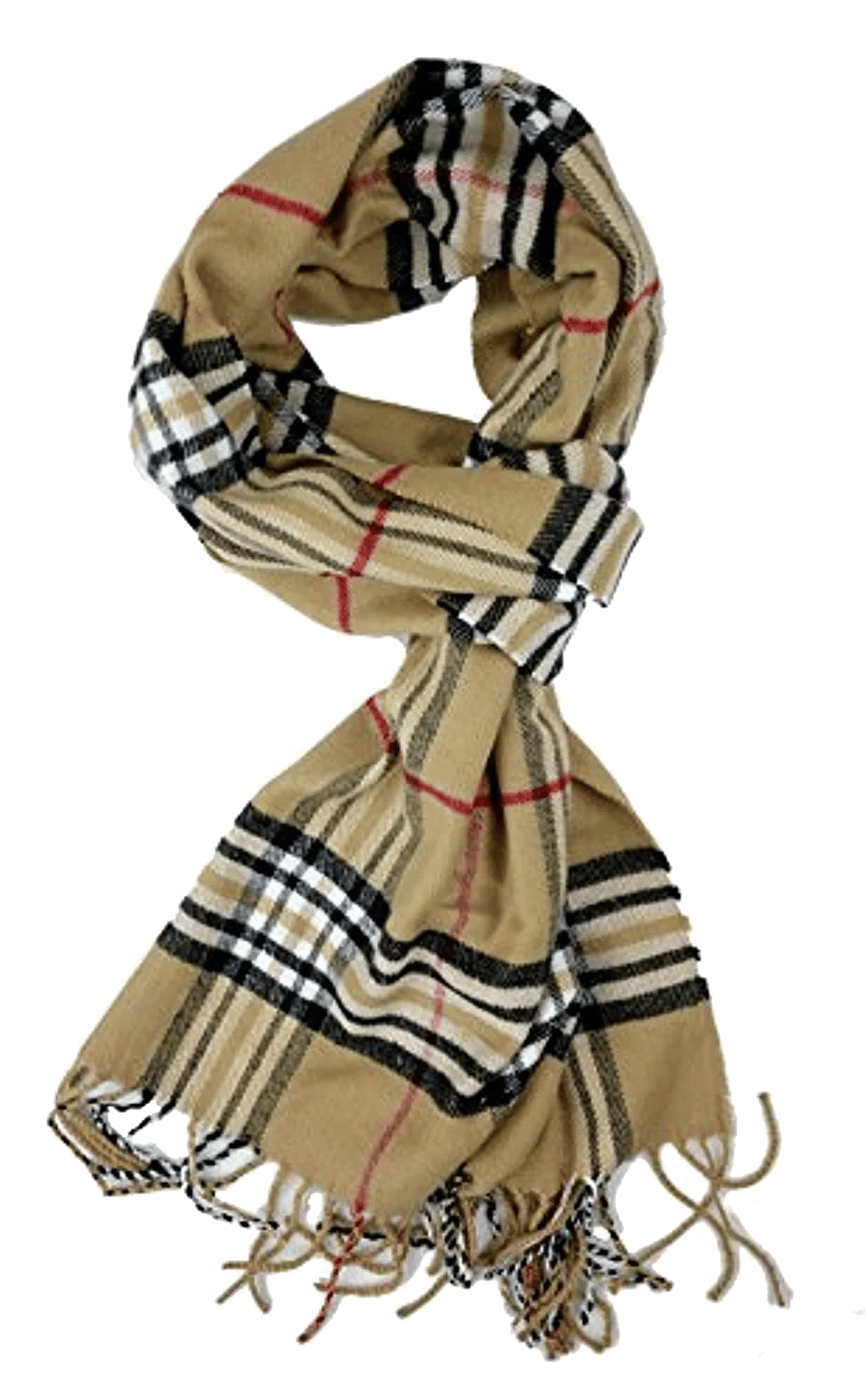plaid scarf