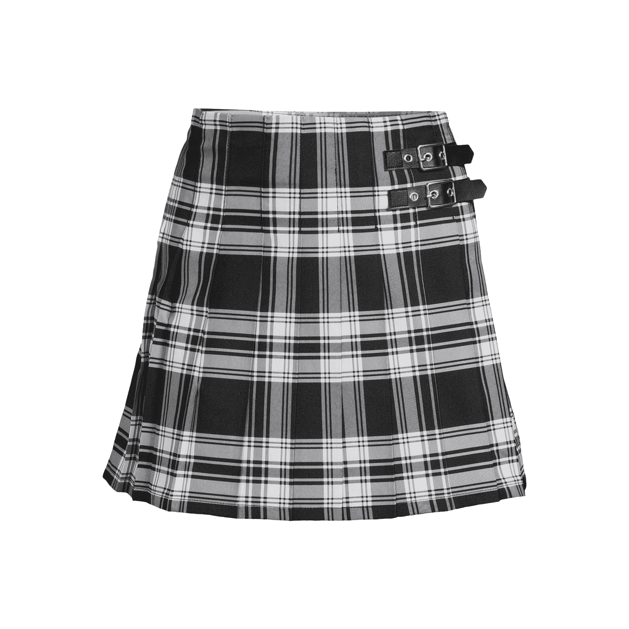plaid skirt